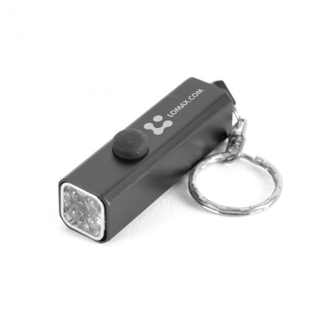 Branded Cuboid Torch Keyring - Image 2