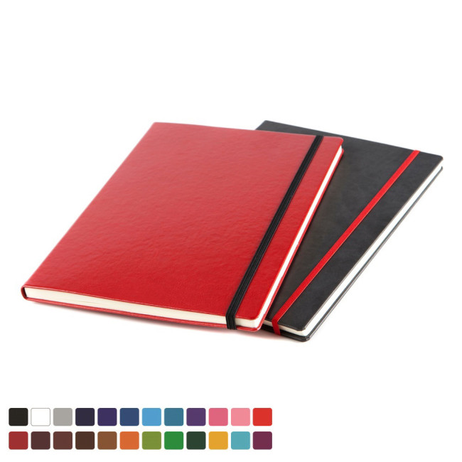 Custom Printed Mix & Match A4 Belluno Casebound Notebook - Image 2