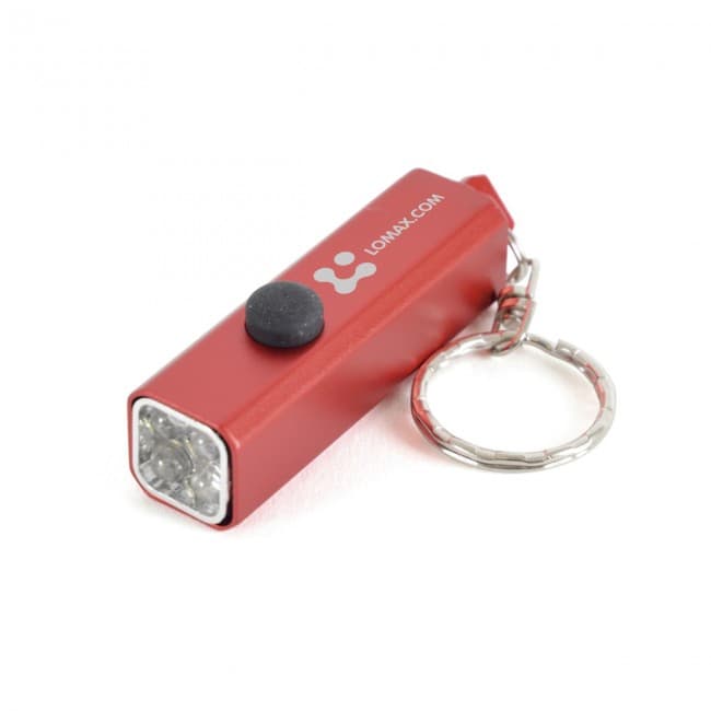 Branded Cuboid Torch Keyring - Image 4