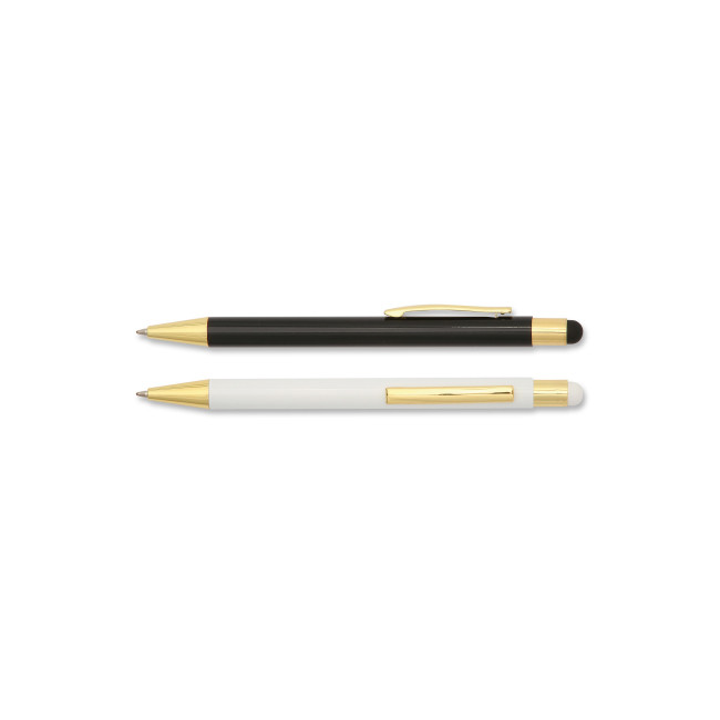 Custom Printed Monte Viso Touch Recycled FT Gold Metal Pen