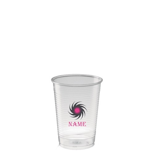 Branded Plastic Clear Vending Cup 160ml