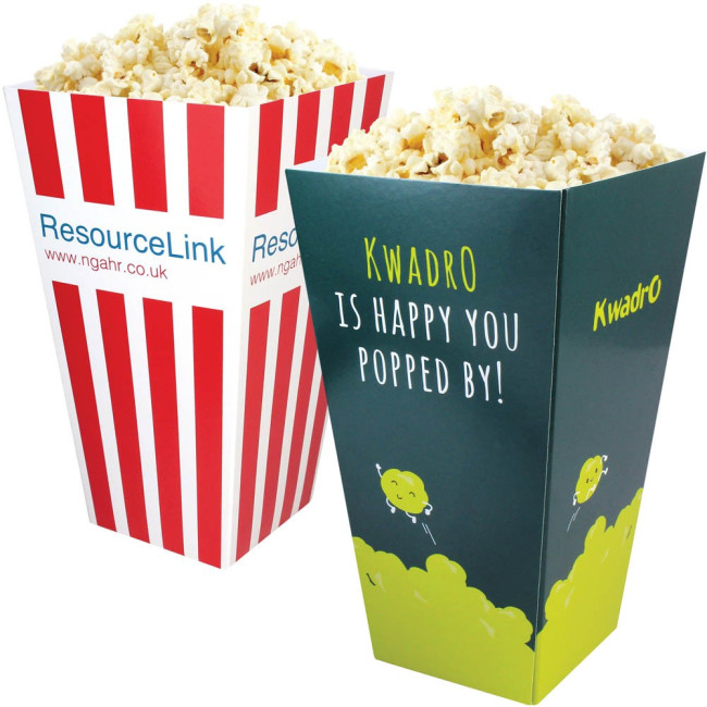 Custom Printed Popcorn Tub 24oz