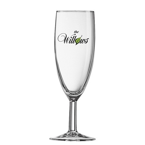 Custom Printed Ballon Flute Glass 170ml