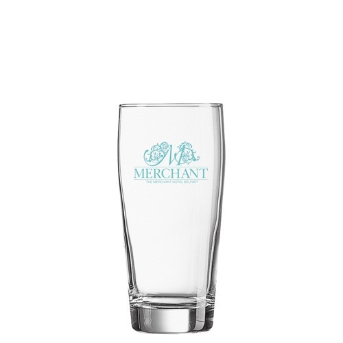 Branded Willi Becher Beer Glass 330ml