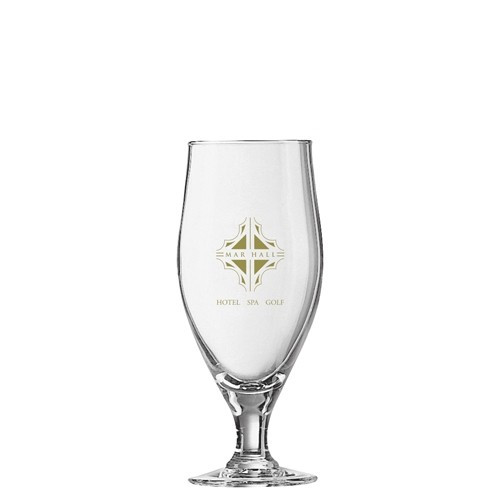 Custom Printed Cervoise Stemmed Beer Glass 320ml