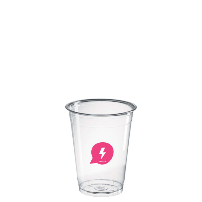 Branded Disposable Plastic Smoothie Tumbler Pet 270ml