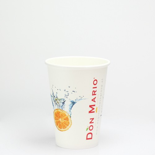 Branded Singled Walled Paper Cup Full Colour 200ml