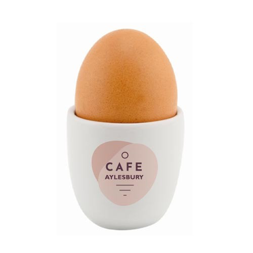 Custom Printed Ceramic Egg Cup 5Cl