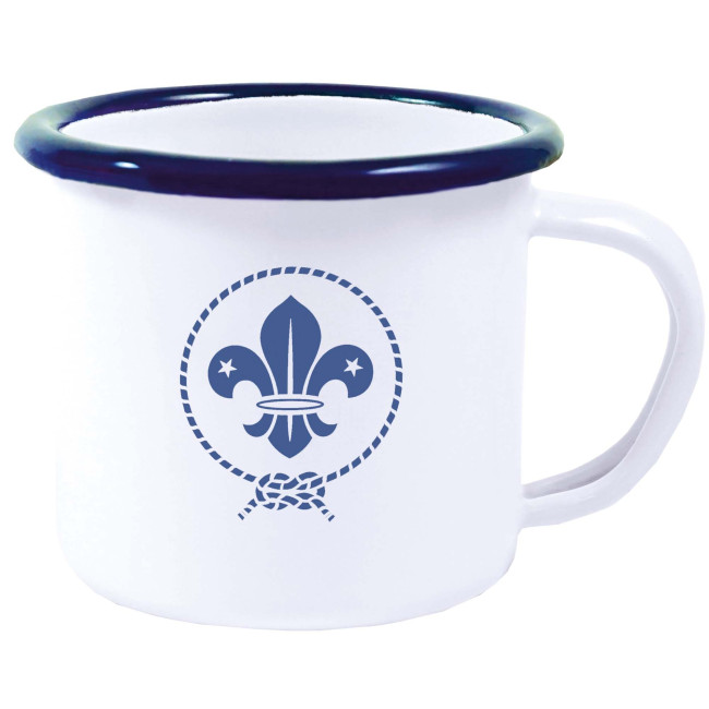 Custom Printed Premium Espresso Enamel Mugs 120ml