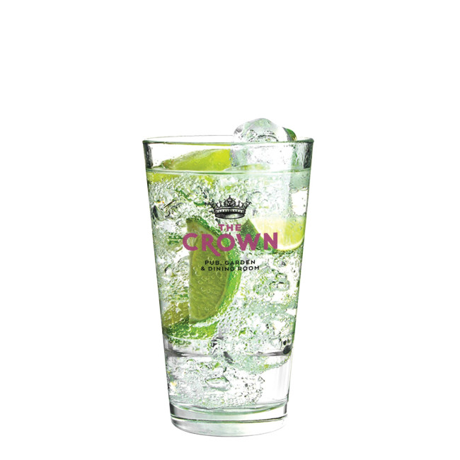 Custom Printed Stack Up Hiball Glass 400ml