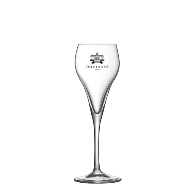 Custom Printed Brio Champagne Flute Glass 95ml