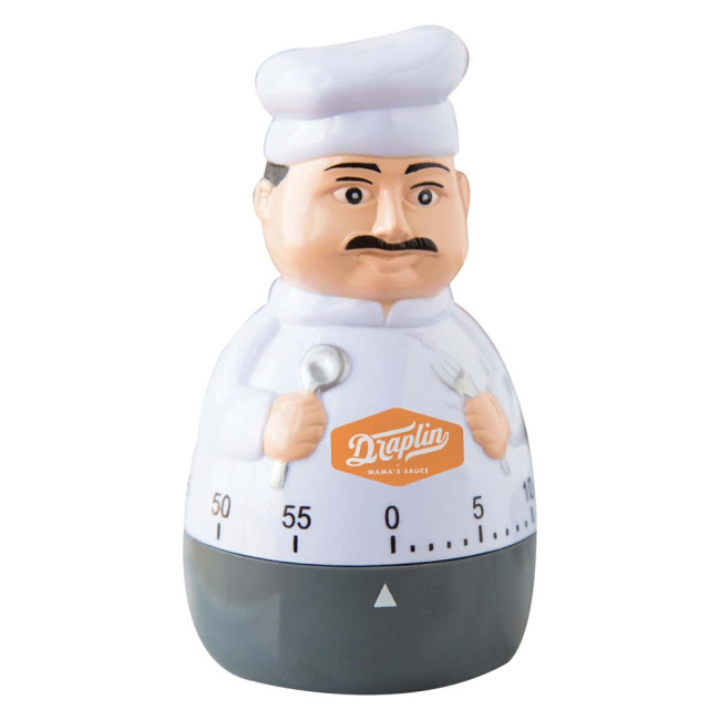 Custom Printed Chef Cooking Timer