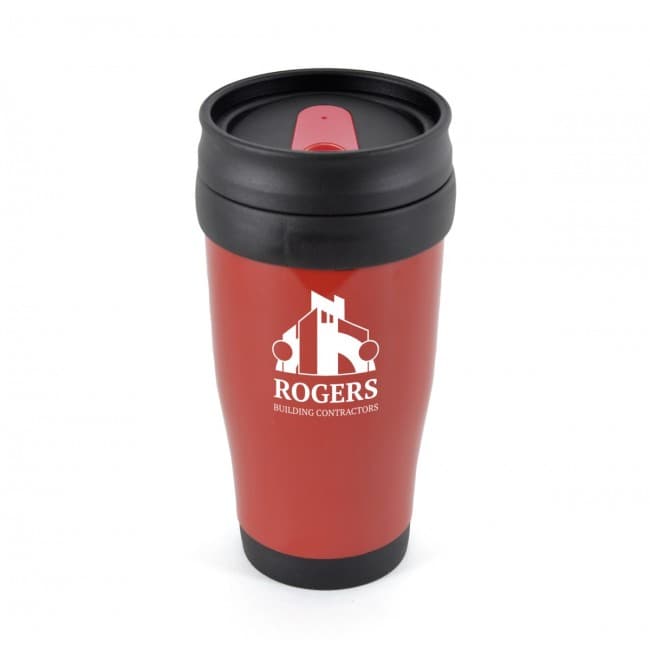 Branded Polo Plastic Tumbler 400ml - Image 2