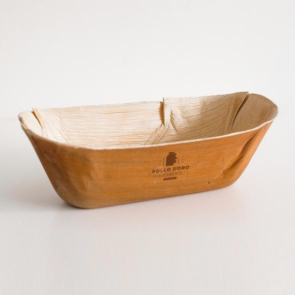 Custom Printed Palm Leaf Disposable Bowl