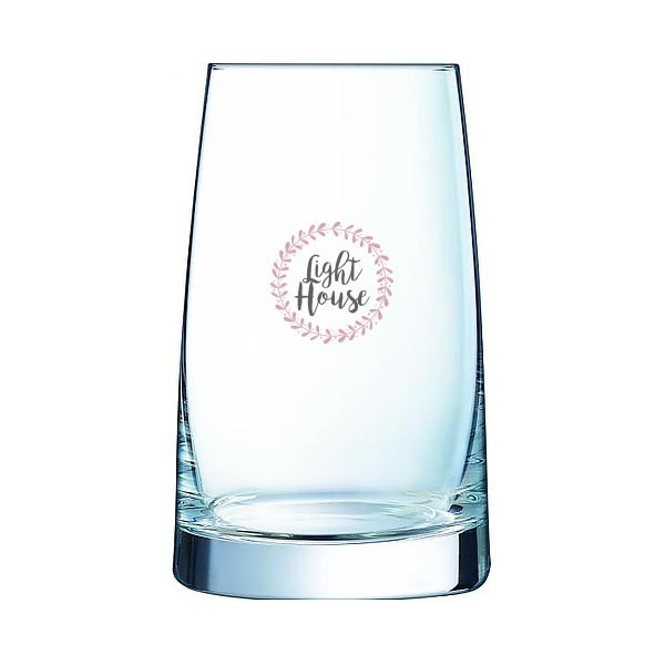 Custom Printed Aska Hiball Glass 350ml