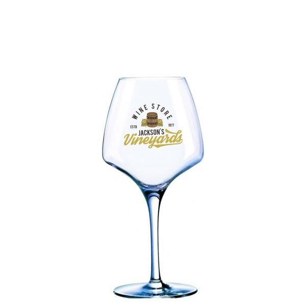 Custom Printed Open Up Pro Tasting Stem Wine Glass 320ml