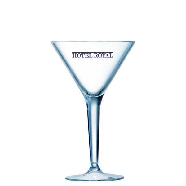 Custom Printed Outdoor Perfect Cocktail Martini Glass 300ml