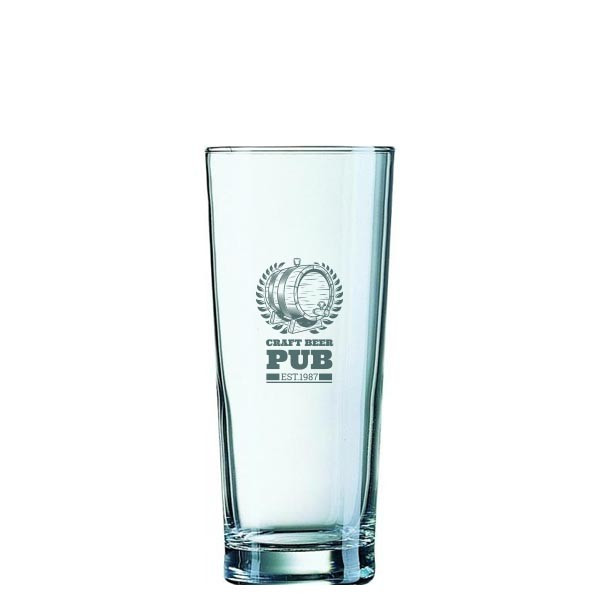 Branded Premier Hiball CE Half Pint Beer Glass 290ml