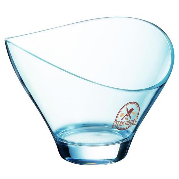 Custom Printed Jazzed Glass Dessert Bowl 250ml