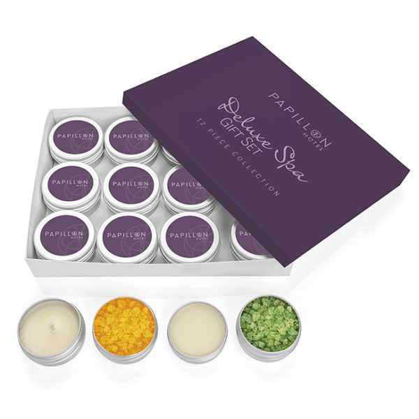 Custom Printed 12 Piece Deluxe Spa Gift Set