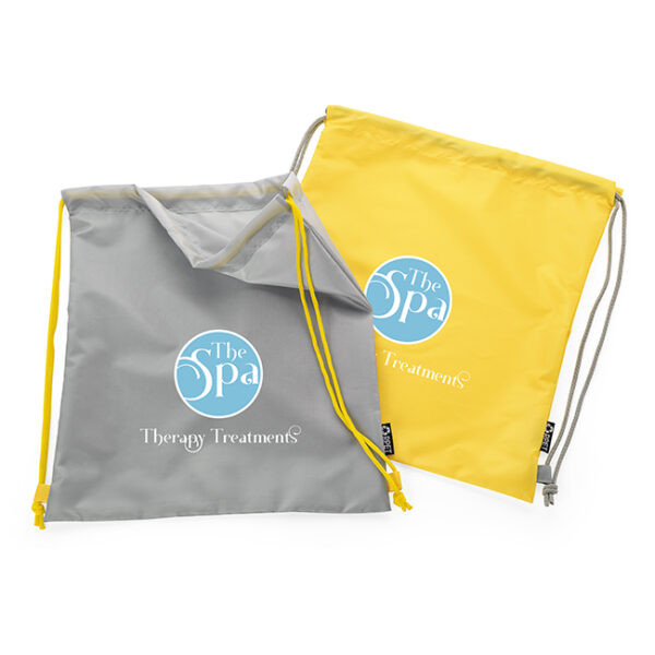 Custom Printed Printed RPET Drawstring Bag