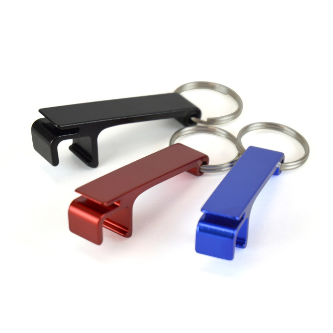 Custom Printed Dunbar 2-in-1 Bottle Opener Keyring - Image 1