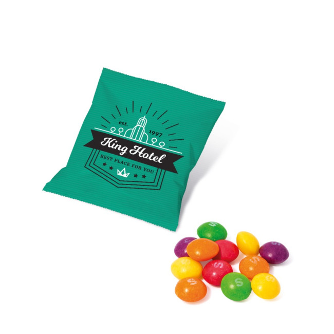 Custom Printed Eco Paper Flow Bag Skittles 10g