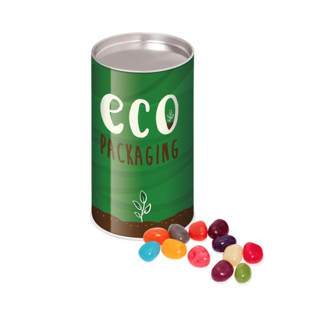 Custom Printed Eco Small Snack Tube Jelly Bean Factory