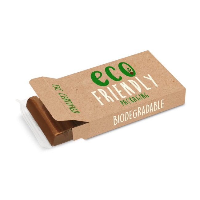 Custom Printed Eco 6 Baton Bar Box Milk Chocolate 41% Cocoa