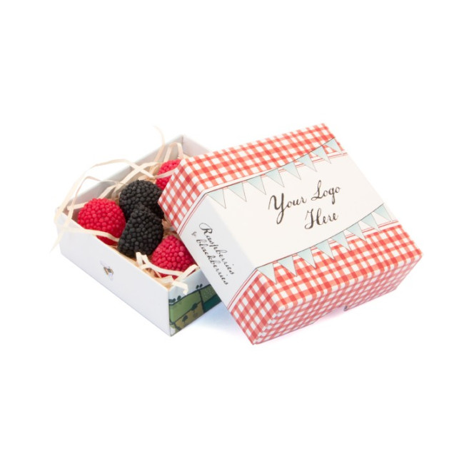 Custom Printed Summer Eco Treat Box Blackberries & Raspberries