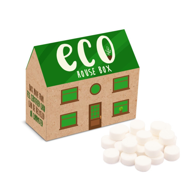 Custom Printed Eco House Box Midi Mints