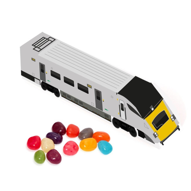 Custom Printed Eco Train Box Jelly Bean Factory