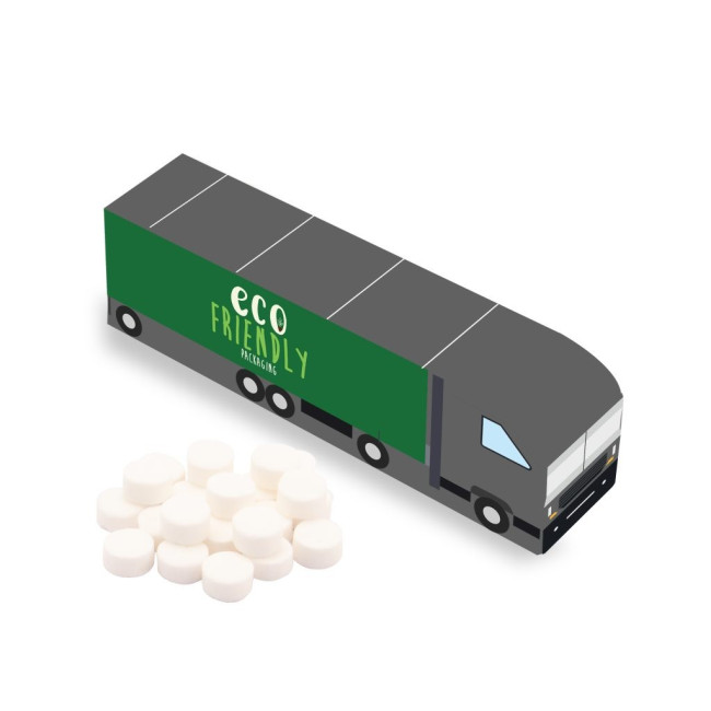 Custom Printed Eco Truck Box Midi Mints