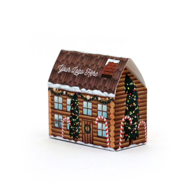 Custom Printed Eco House Box Santa's Elves x2