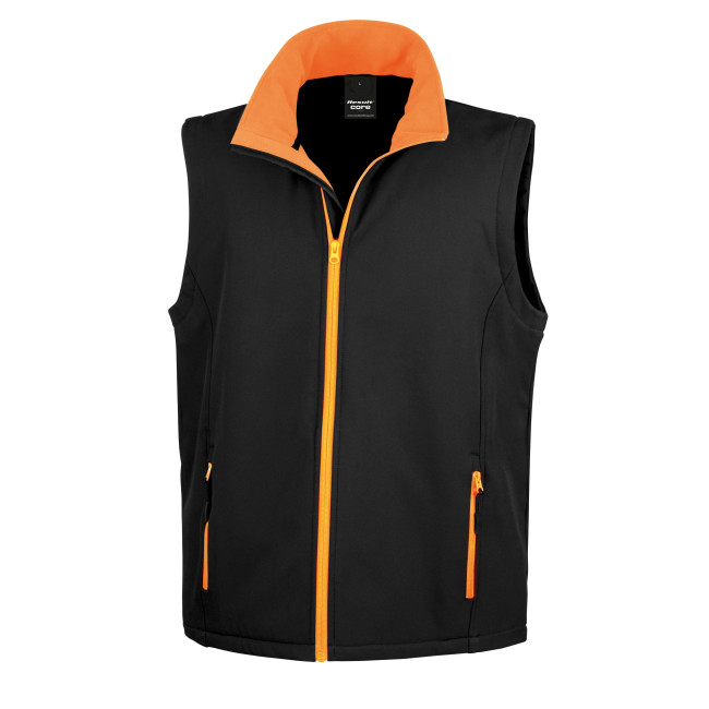 Custom Printed Result Printable Softshell Bodywarmer - Image 3