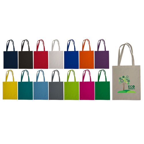 Branded Dunham 5oz Premium Natural Cotton Shopper Bag