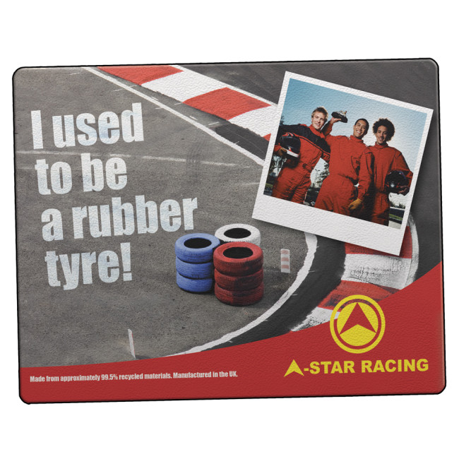 Custom Printed Brite-Mat Mouse Mat Tyre - Image 1