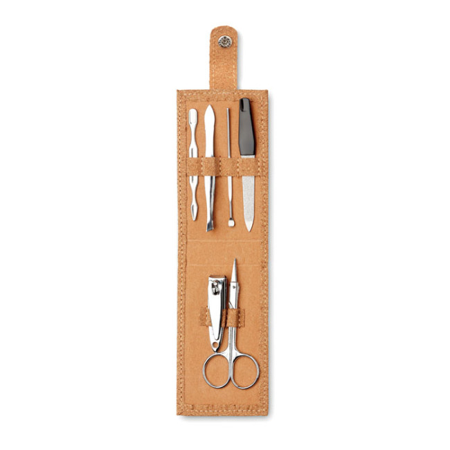 Branded Cork 6 Piece Manicure Set