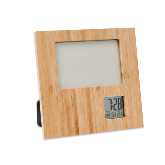 Branded Photo Frame With Weather Station