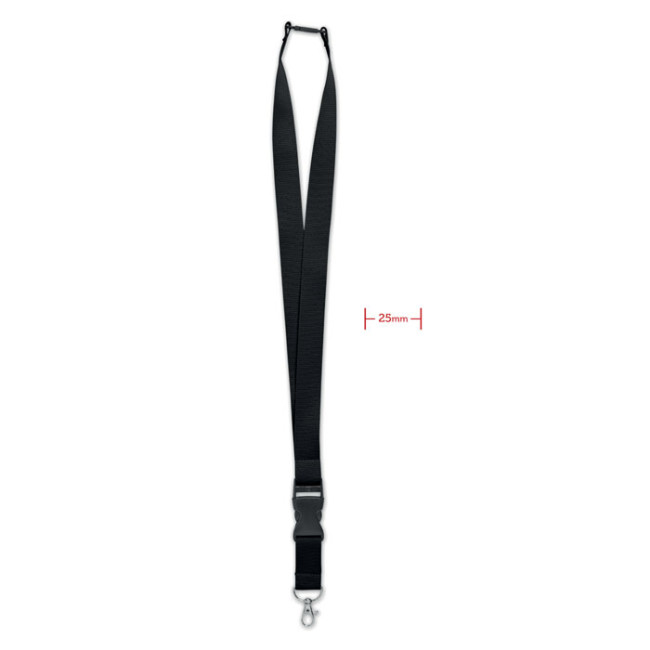 Custom Printed Lanyard With Metal Hook 25mm - Image 4