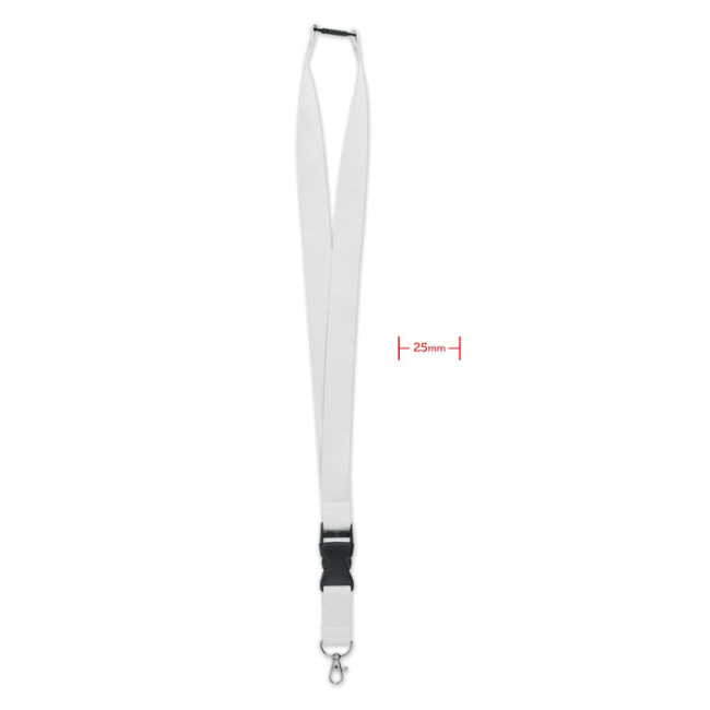 Custom Printed Lanyard With Metal Hook 25mm - Image 5