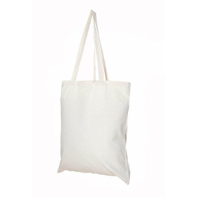 Custom Printed Natural Cotton Shopper 5oz