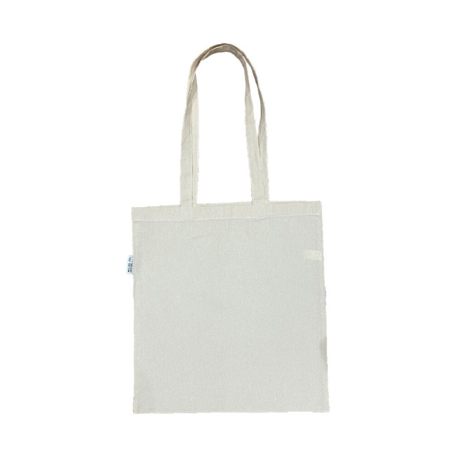 Custom Printed 5oz Natural Organic Cotton Shopper