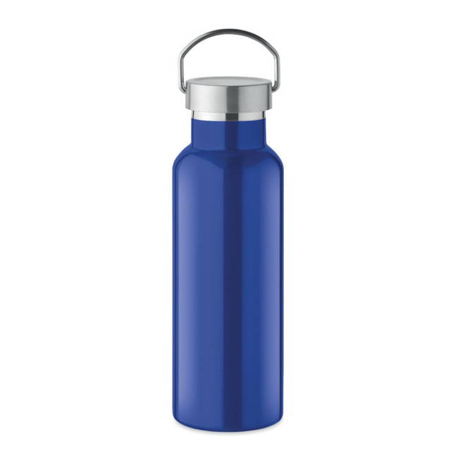 Custom Printed Double Wall Recycled Vacuum Bottle 500ml - Image 4