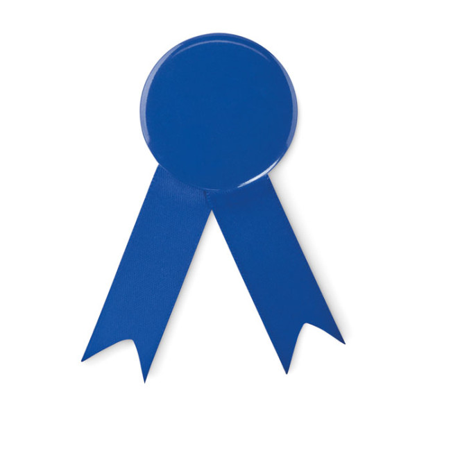 Custom Printed Ribbon Style Badge Pin - Image 2