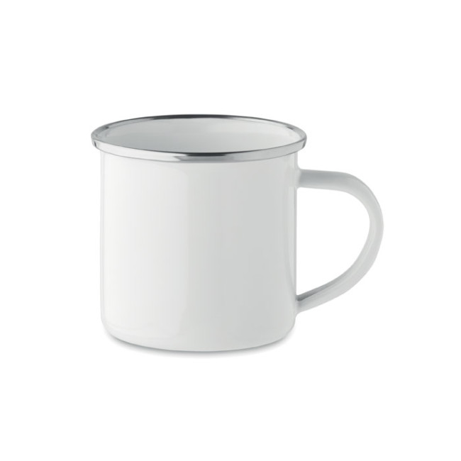 Custom Printed Enamel Layer Sublimation Mug 200ml