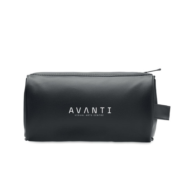 Custom Printed Soft PU Cosmetic Bag And Zipper - Image 1