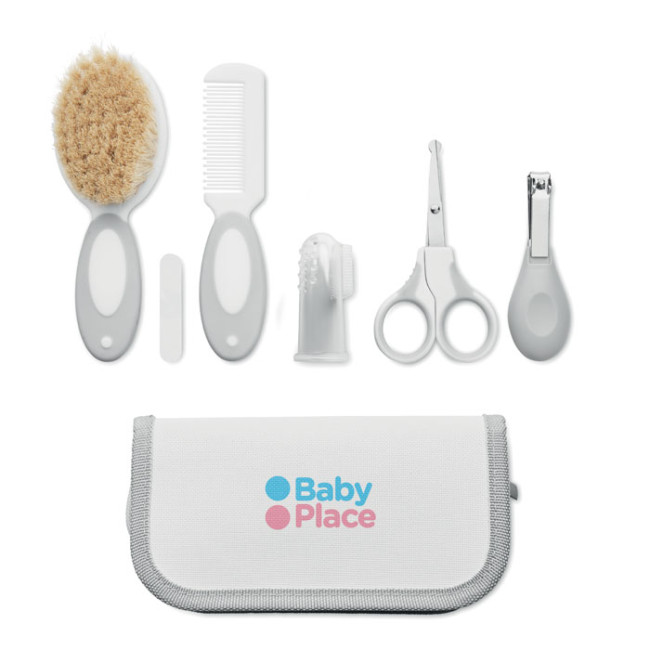 Custom Printed 6 Piece Baby Grooming Set