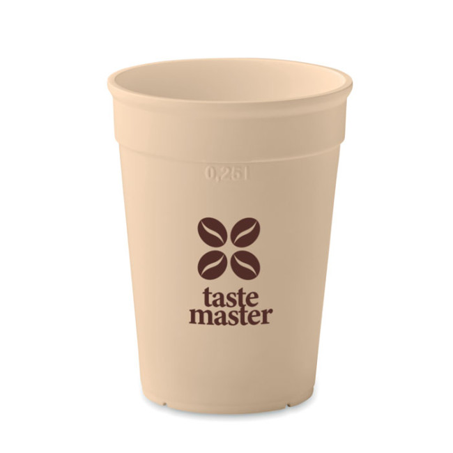 Branded Recycled PP Cup Capacity 300ml - Image 3