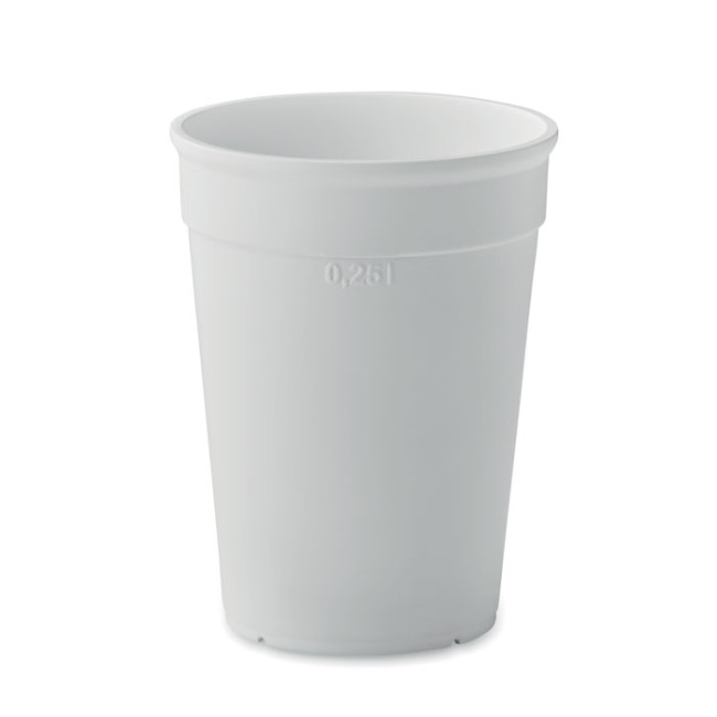 Branded Recycled PP Cup Capacity 300ml - Image 2